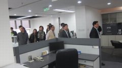 浙江亞夏產業園發展有限公司到常宏裝飾公司參觀交流